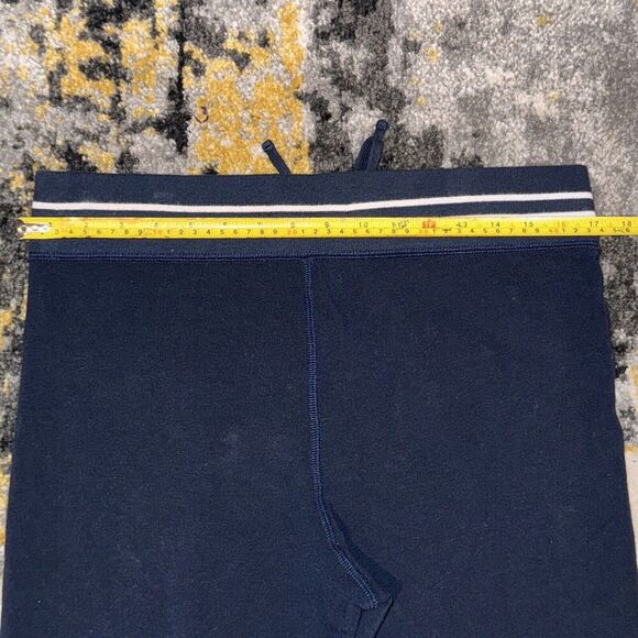 Abercrombie & Fitch Navy Blue Fleece Leggings Women’s Size X-Large - Picture 4 of 5